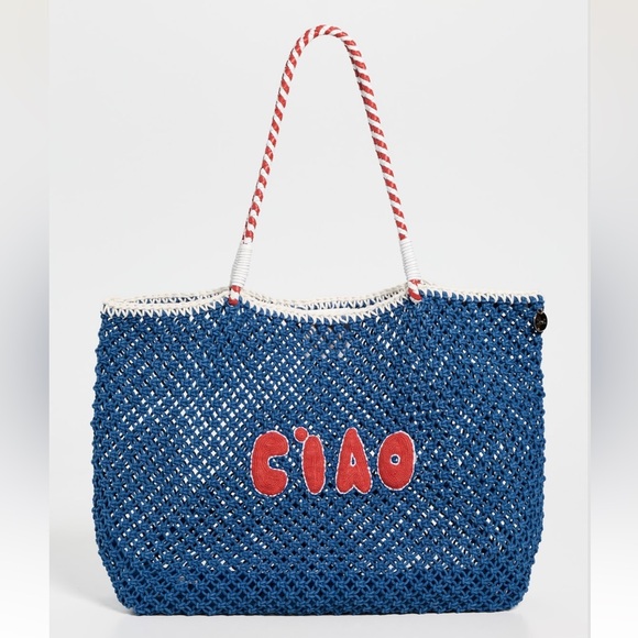 Clare V Handbags - Clare V L'Été Blur Crochet Ciao Tote